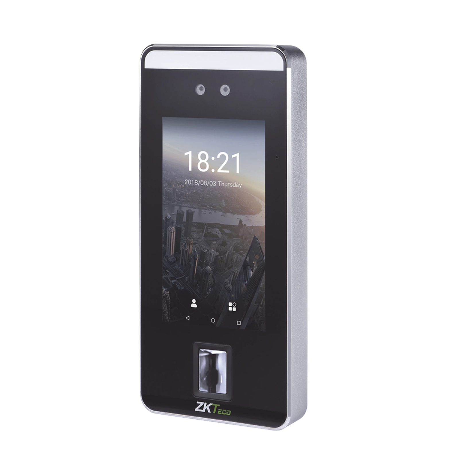 Biometrico Facial y de Palma SIN CONTACTO con pantalla Touch de 5 pul.