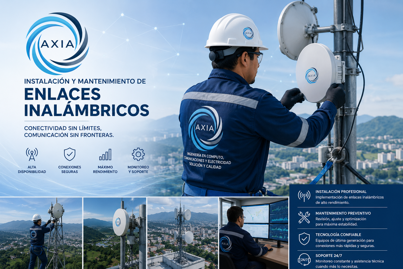 Servicio de enlaces inalámbricos