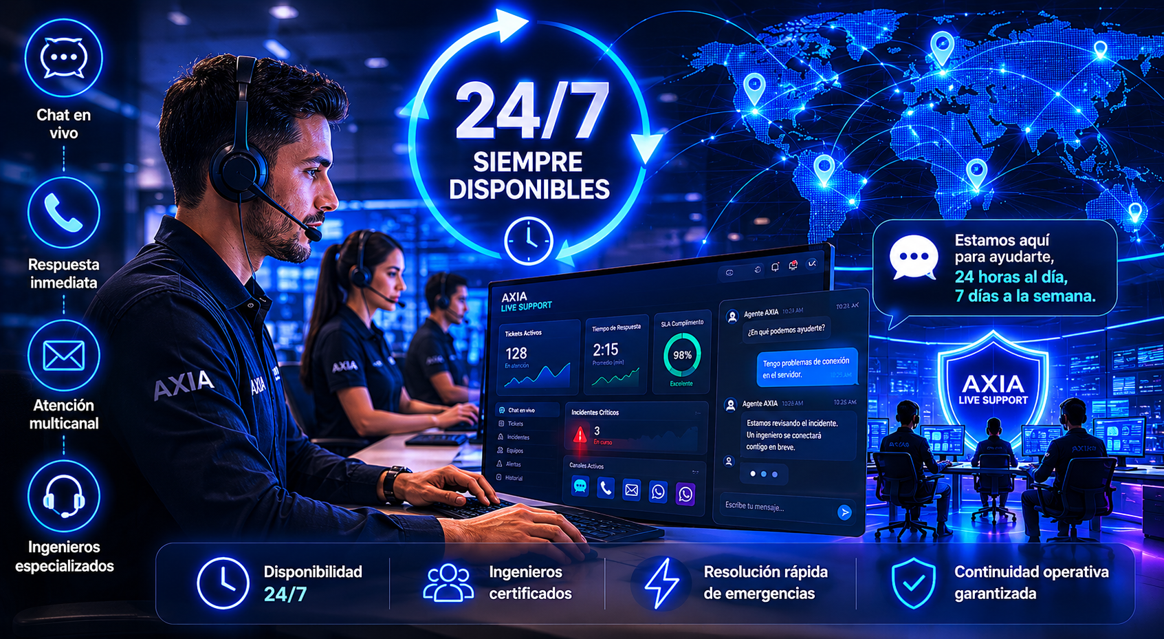 AXIA Live Support