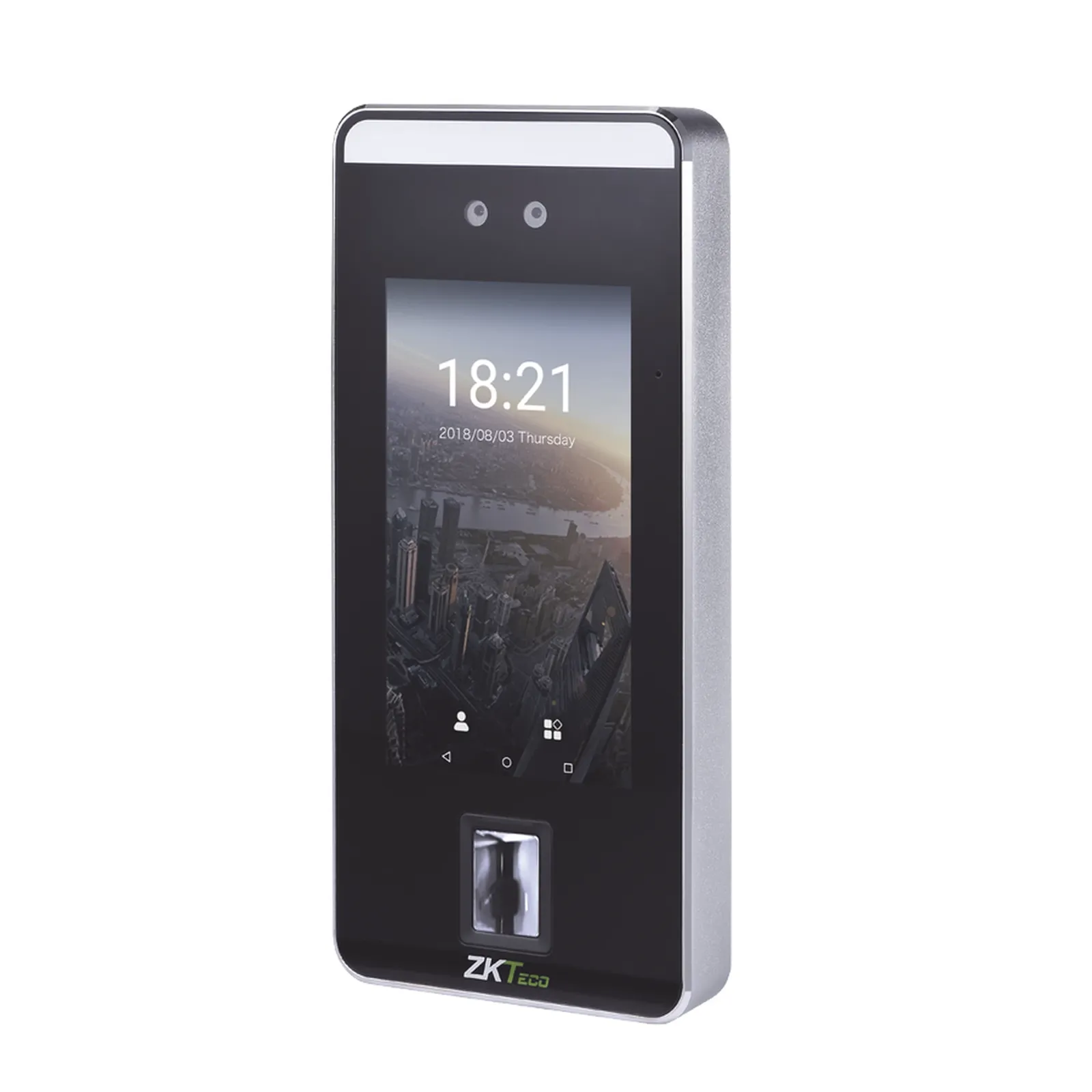 Biometrico Facial y de Palma SIN CONTACTO con pantalla Touch de 5 pul.